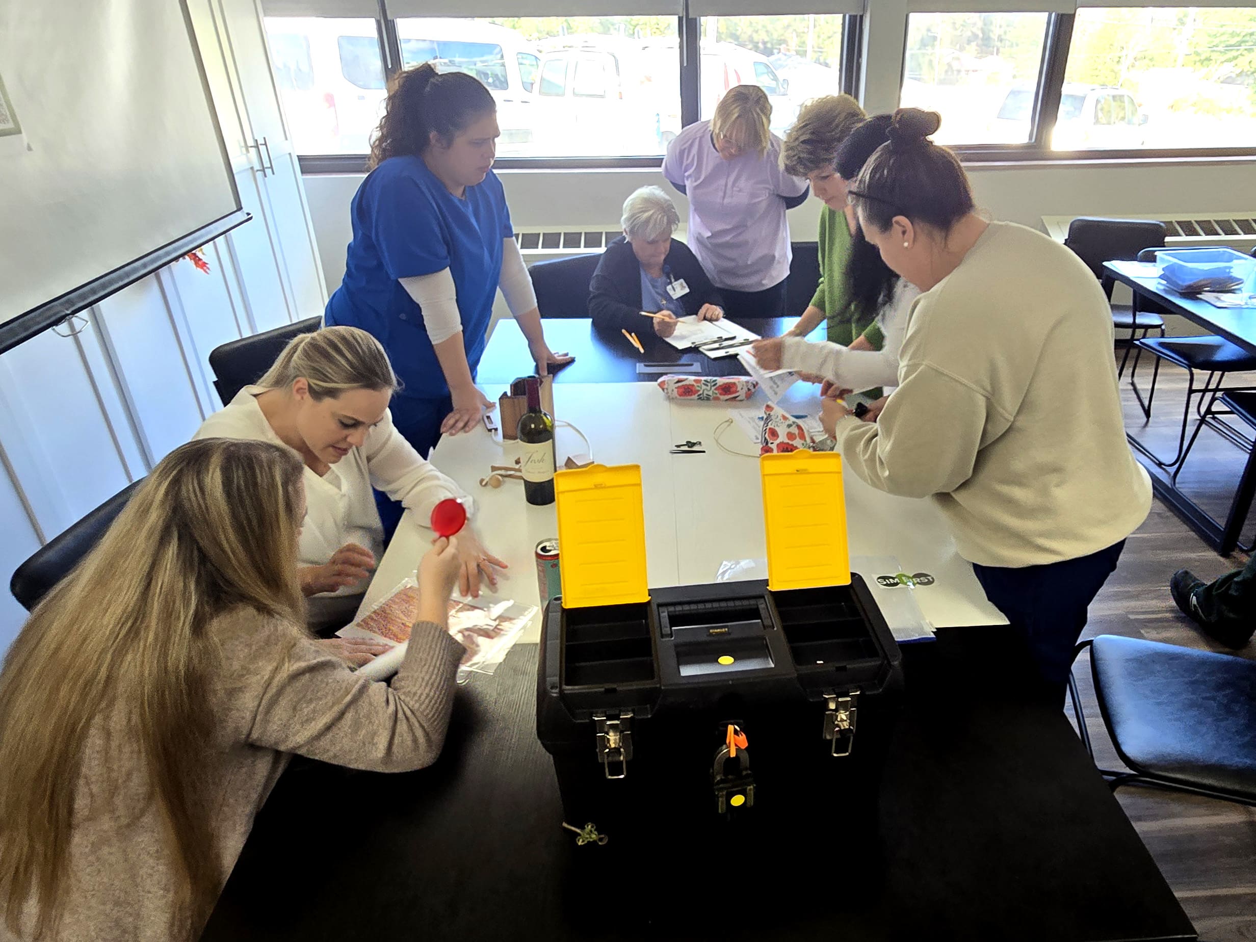Mobile team hosts sepsis tabletop sim at Mizell Memorial Hospital - UAB ...